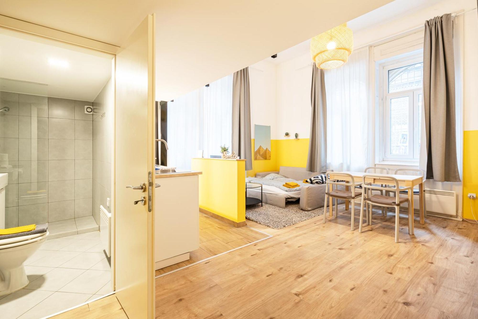 Charming Studio In The Heart Of The Jewish Quarter W41 Yellow 布达佩斯 外观 照片