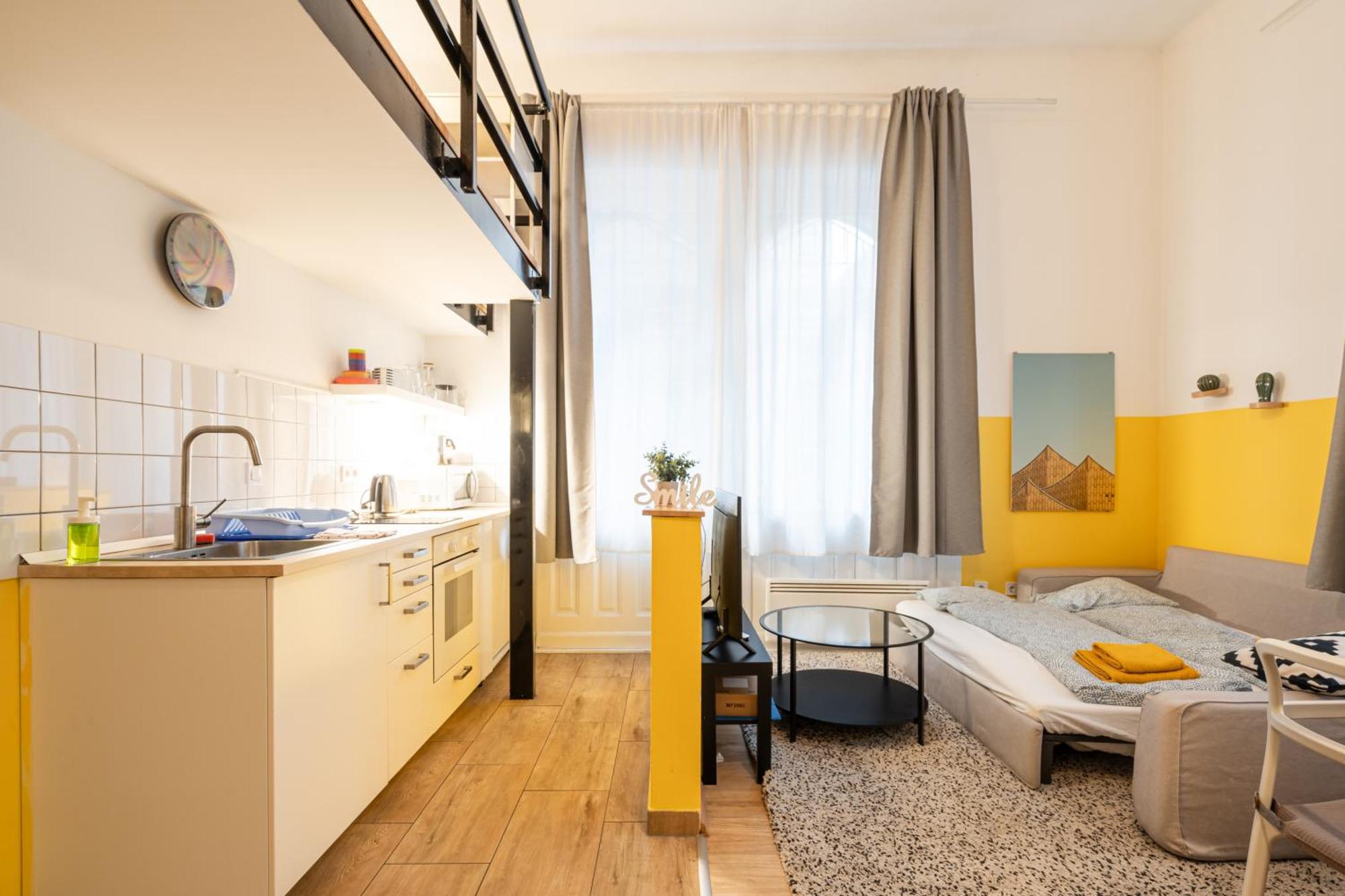 Charming Studio In The Heart Of The Jewish Quarter W41 Yellow 布达佩斯 外观 照片